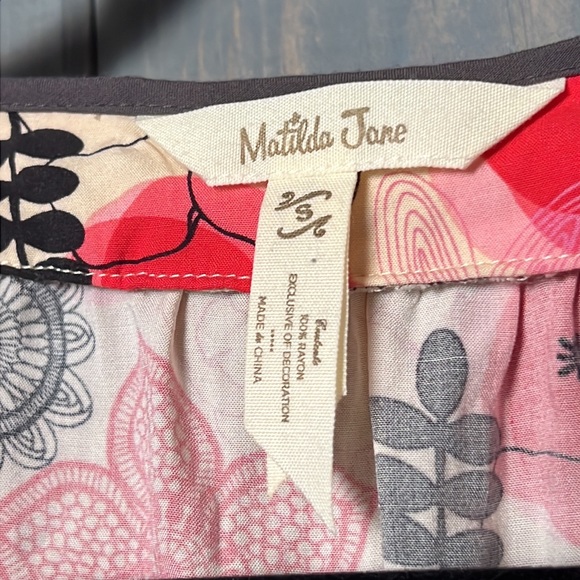 Matilda Jane Womens Blouse Size S - Picture 2 of 4